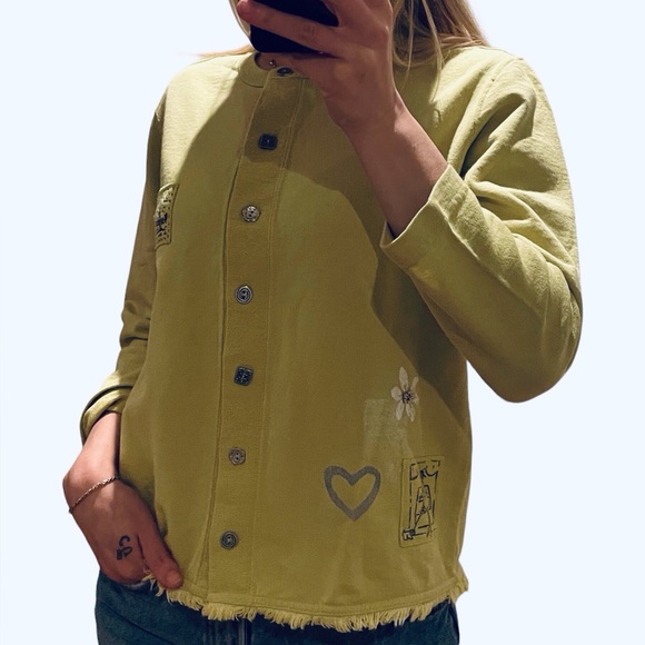 80s 90s Oversized Paris Cardigan - Picture 8 of 8